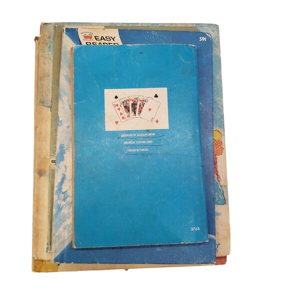 Vintage 1960s Books Bundle Farm Monkey Card Games McBrooms Ghost Easy Reader - Picture 13 of 16